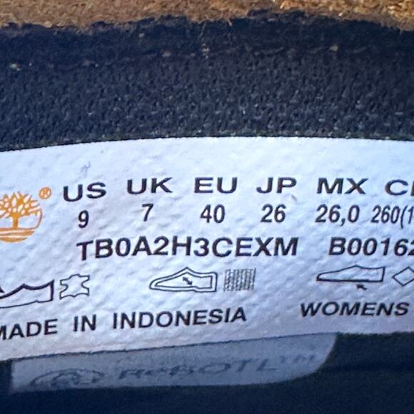 RARE TIMBERLAND Women's 9 Shades of Happiness WP Boot - Picture 6 of 6